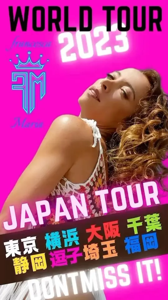 Francesca Maria Japan tour 